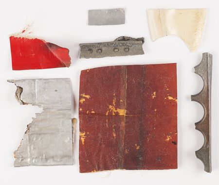 Lot #252 Hindenburg Disaster Collection of (7) Debris Fragments and (18) Original Candid Photographs of the Lakehurst Crash Site - Image 2