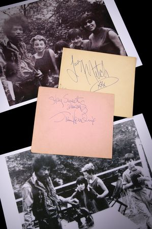 Lot #342 Jimi Hendrix Signature - 