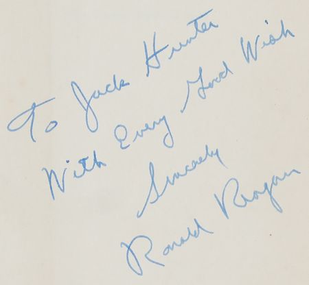 Lot #71 Ronald Reagan Signed Book - Where's the Rest of Me? - Image 2