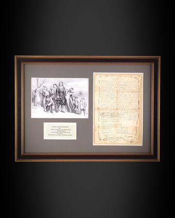 Lot #120 Mayflower and Plymouth Colony: John Alden