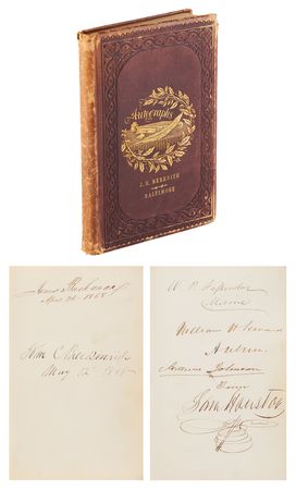 Lot #24 Pre-Civil War 1858 Autograph Album of
