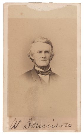 Lot #102 William Dennison Signed Photograph