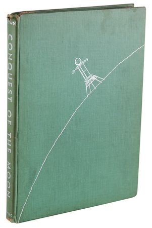 Lot #258 Wernher von Braun Signed Book - Conquest of the Moon (First Edition, 1953) - Image 3