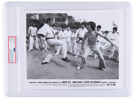 Lot #407. Bruce Lee Original Photograph - PSA Type III