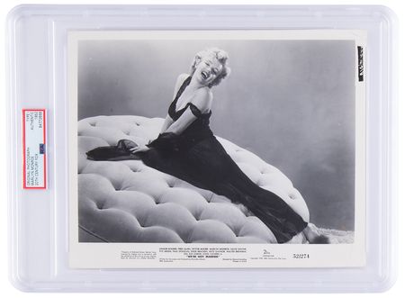 Lot #416. Marilyn Monroe Original Photograph for We're Not Married - PSA Type I