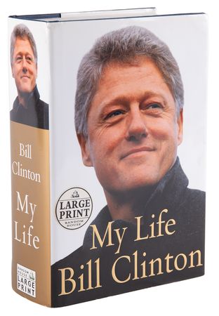 Lot #83 Bill, Hillary, and Chelsea Clinton Signed Book - My Life - Image 4