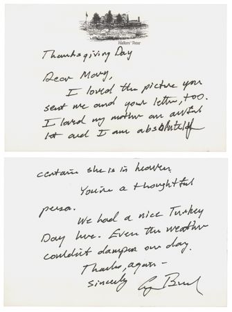 Lot #78 George Bush Autograph Letter Signed as President: 