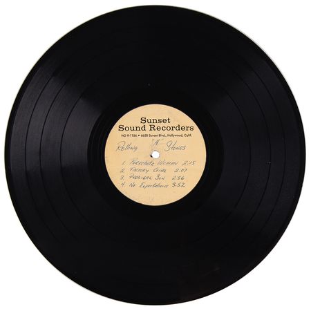 Lot #368 Rolling Stones Sunset Sound Reference Pressing for Beggars Banquet - Image 1
