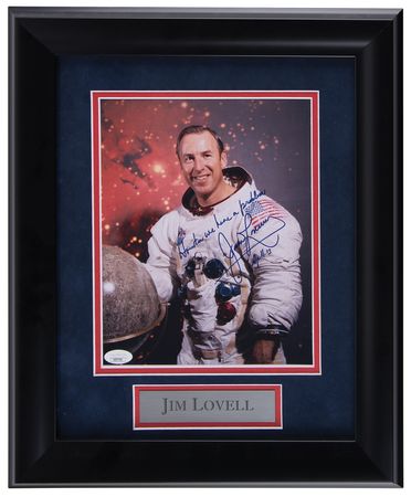 Lot #274 James Lovell Signed Photograph: Houston