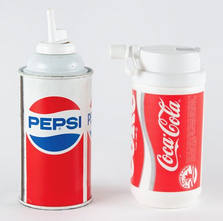 Lot #276 Space Shuttle: Coke and Pepsi Replica Space Cans - Image 2