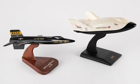 Lot #263 North American X-15 and NASA X-38 Display