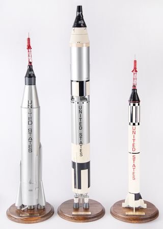 Lot #260 NASA Gemini-Titan II, Mercury-Atlas, and