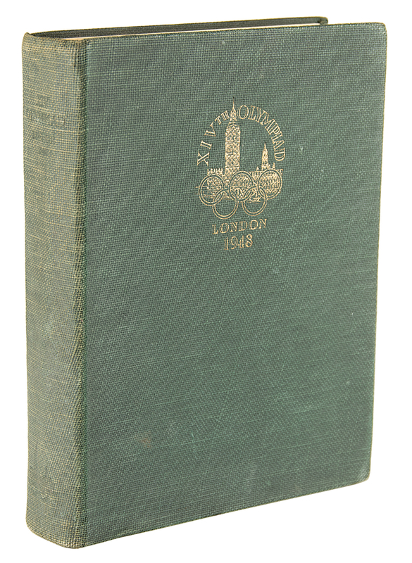 Lot 3243 London 1948 Summer Olympics Official Report