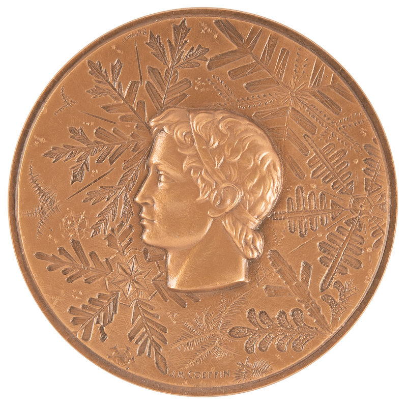 Lot 3120 Grenoble 1968 Winter Olympics Bronze Participation Medal