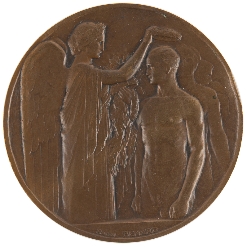 Lot 3111 Paris 1924 Summer Olympics Bronze Participation Medal