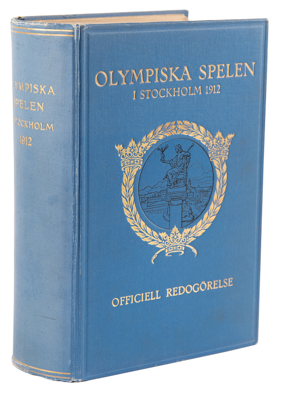 Lot 3234 Stockholm 1912 Olympics Official Report