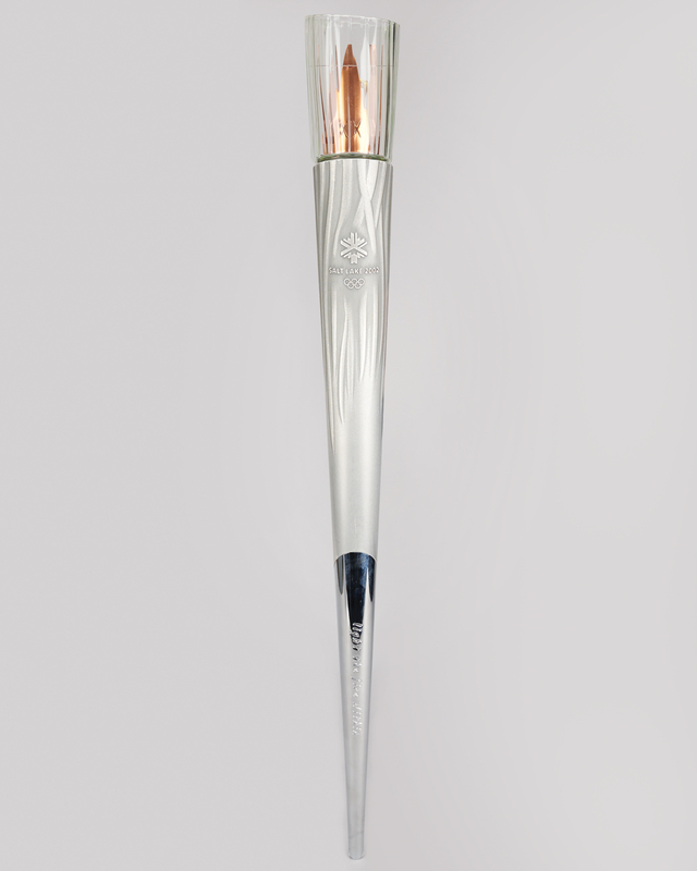 Lot 3028 Salt Lake City 2002 Winter Olympics Torch