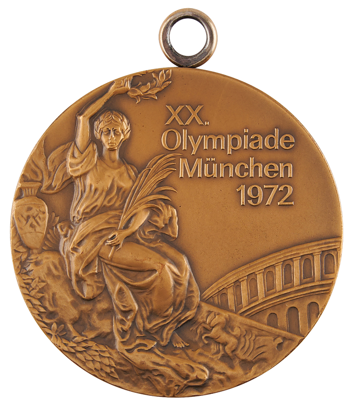 Lot 3083 Munich 1972 Summer Olympics Bronze Winner's Medal
