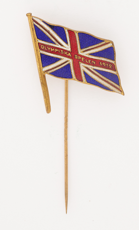 Lot 3146 Stockholm 1912 Olympics English Interpreter Pin