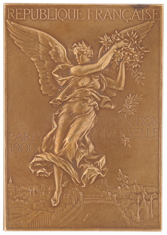 Lot 3048 Paris 1900 Olympics Bronze Winner's Medal for Shooting