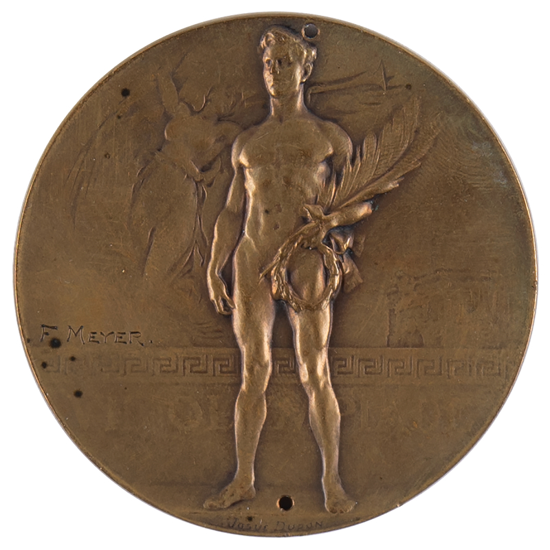 Lot 3063 Antwerp 1920 Olympics Bronze Winner's Medal
