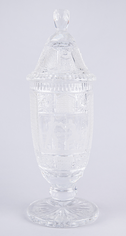 Lot 3276 Berlin 1936 Summer Olympics Crystal Pokal for the Boxing Tournament