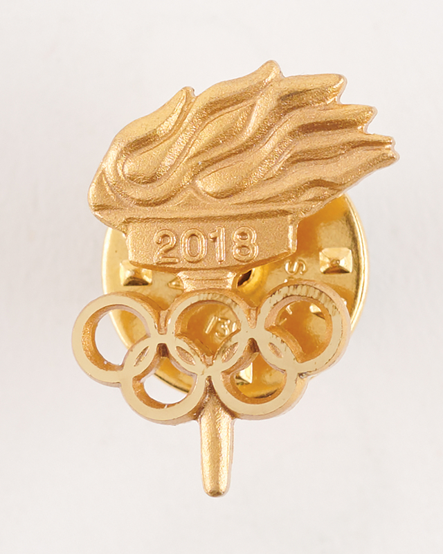 Lot 3212 PyeongChang 2018 Winter Olympics Athlete's Participation Pin