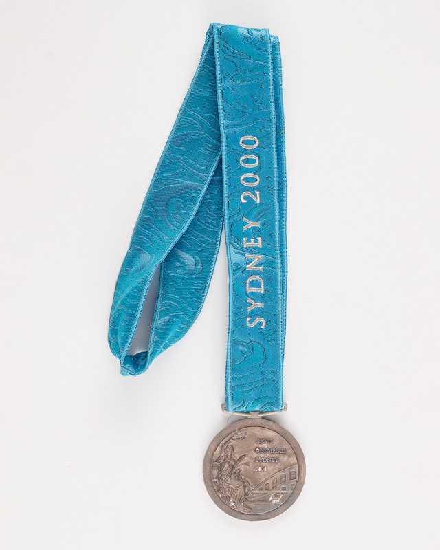 Lot 3096 Sydney 2000 Summer Olympics Silver Winner's Medal for Wrestling
