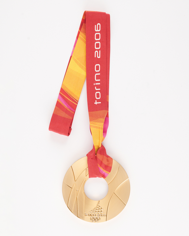 Lot 3099 Torino 2006 Winter Olympics Gold Winner's Medal for Cross-Country Skiing