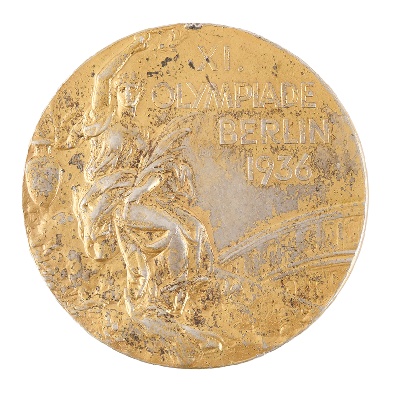 Lot 3072 Berlin 1936 Summer Olympics Gold Winner's Medal - From the Collection of Olympic Executive Javier Gómez-Navarro