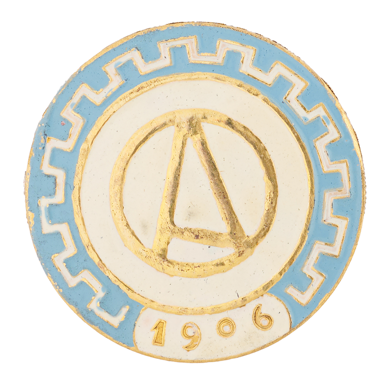 Lot 3132 Athens 1906 Intercalated Olympics Athlete's Participation Badge