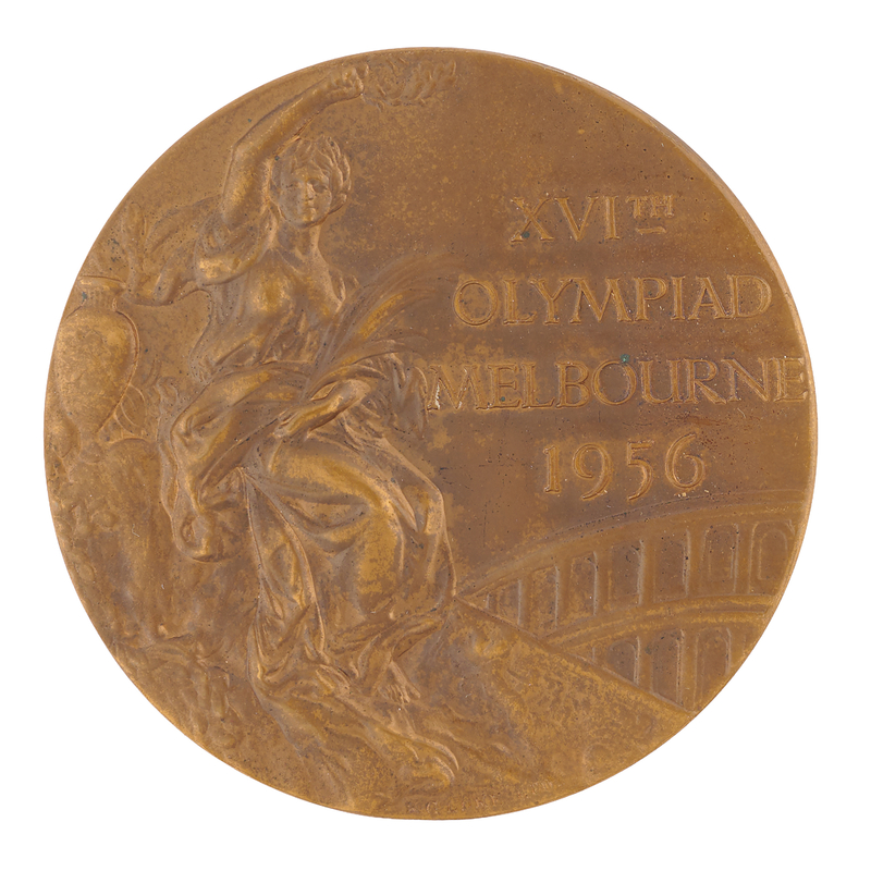Lot 3078 Melbourne 1956 Summer Olympics Bronze Winner's Medal with Original Presentation Case