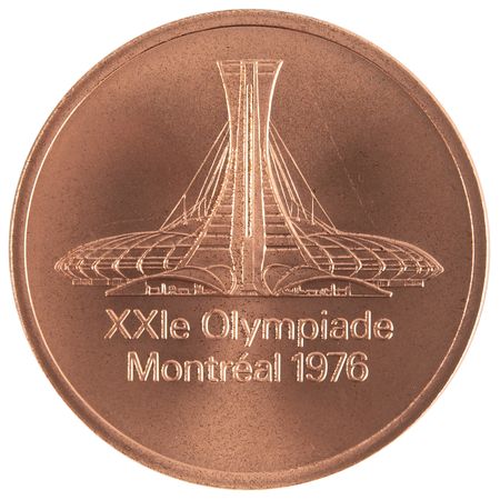 Lot #3122 Montreal 1976 Summer Olympics Copper