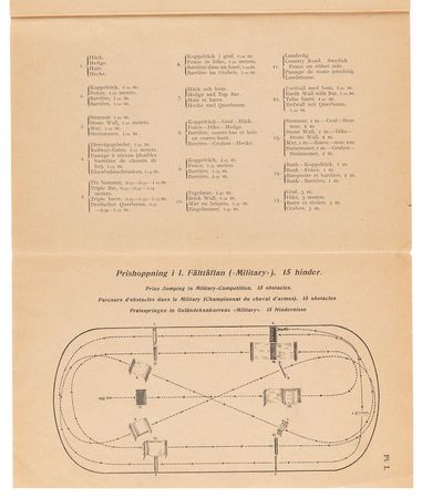 Lot #3233 Stockholm 1912 Olympics Equestrian Program - Image 4