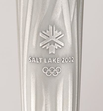 Lot #3028 Salt Lake City 2002 Winter Olympics Torch - Image 2
