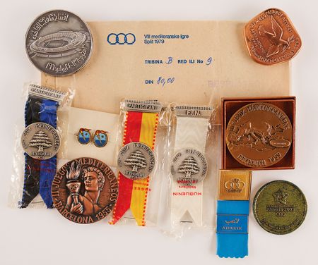Lot #3300 Mediterranean Games Lot of (12) Items -