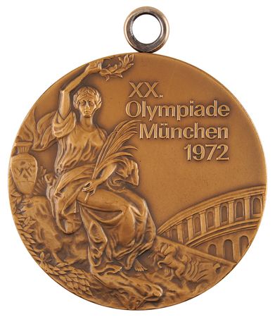 Lot #3083 Munich 1972 Summer Olympics Bronze Winner's Medal - Image 1