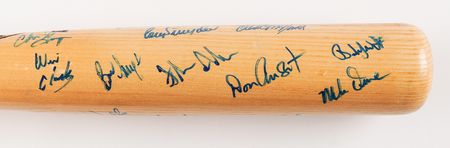 Lot #3254 Los Angeles 1984 Summer Olympics Team USA Signed Baseball Bat - Image 6