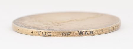 Lot #3062 Antwerp 1920 Olympics Gold Winner's Medal for Tug of War - Image 3