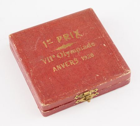 Lot #3062 Antwerp 1920 Olympics Gold Winner's Medal for Tug of War - Image 8
