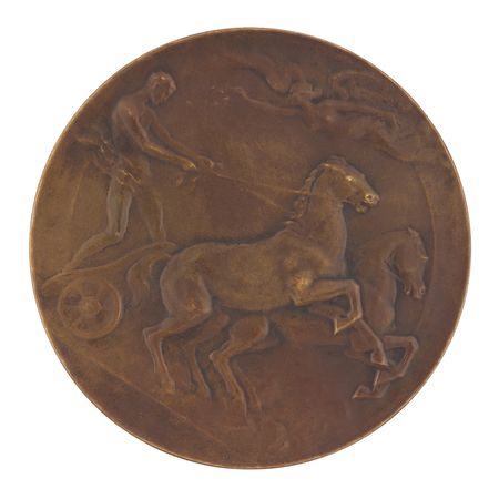 Lot #3110 Antwerp 1920 Olympics Bronze