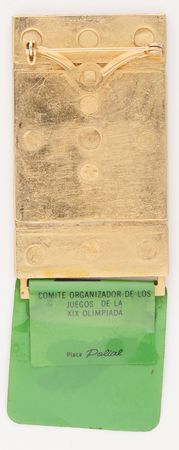 Lot #3193 Mexico City 1968 Summer Olympics Athletics Assistant's Badge - Image 2