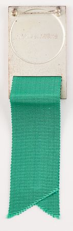 Lot #3197 Sapporo 1972 Winter Olympics Skiing Official's Badge - Image 2