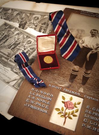 Lot #3056 London 1908 Olympics Gold Winner's Medal