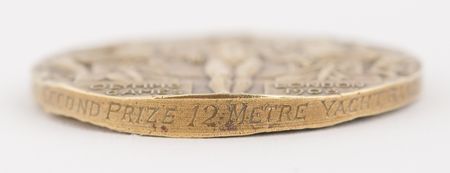 Lot #3057 London 1908 Olympics Bronze Winner's Medal for Sailing - Image 4