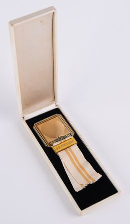 Lot #3183 Tokyo 1964 Summer Olympics ISF President Badge - Image 3