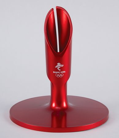 Lot #3040 Beijing 2022 Winter Olympics Torch and Display Base - Image 6