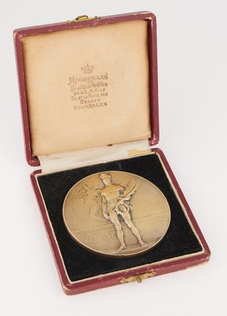 Lot #3064 Antwerp 1920 Olympics Gold Winner's Medal for Sailing - Image 5
