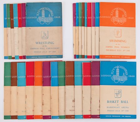 Lot #3242 London 1948 Summer Olympics Collection
