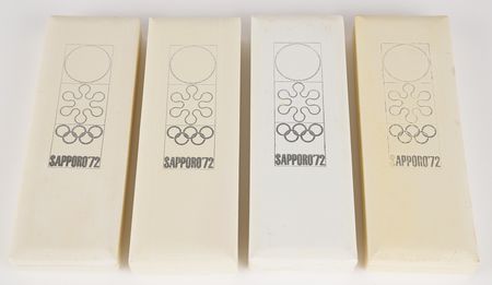 Lot #3199 Sapporo 1972 Winter Olympics (4) Badges - Image 4